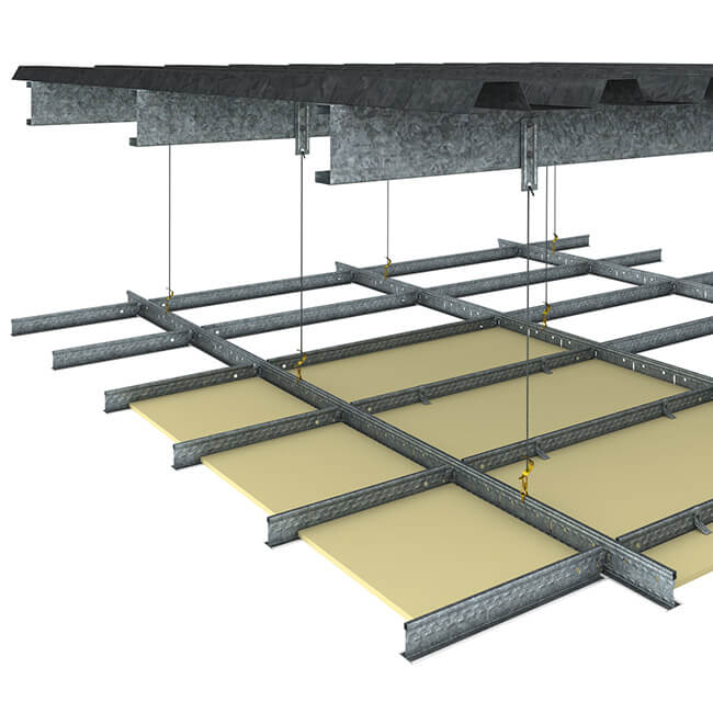 Exposed Grid Ceiling Systems
